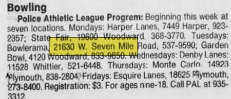 Bowlerama - Jun 19 1987 Article (newer photo)